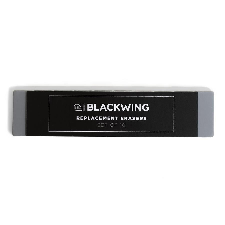 美國 BLACKWING 鉛筆 橡皮擦補充組/ 10入/ 灰